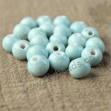 Fashion 8mm ceramic beads for jewelry