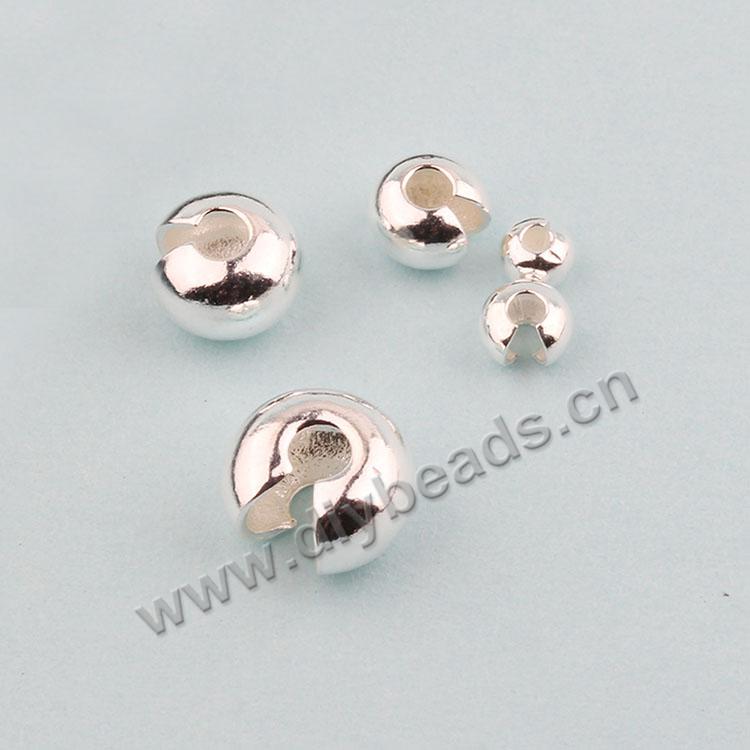 925 sterling silver accessory crimp bead cover