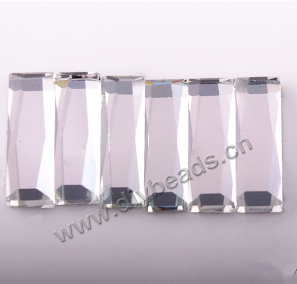 facted,rhinestone,mixed color,glass ,flat back,retangle,5x15mm,per pkg of 1000pcs