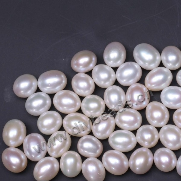 Pearl, cultured freshwater(natural), white, no hole, 10-11mm rice, AAAA grade. Sold by per 1pc.
