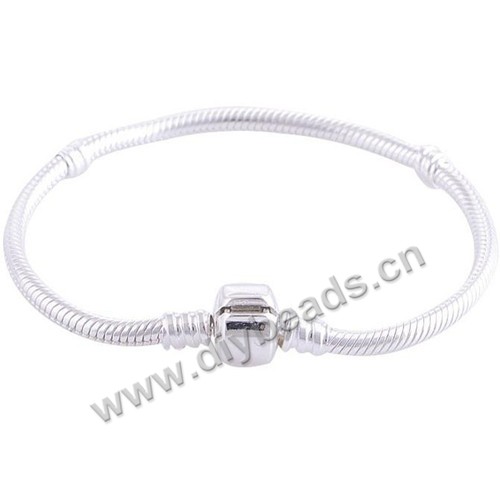 Chain,bracelet,17cm 18cm 19cm 20cm 21cm,for big hole beads. Sold per 10 pieces.