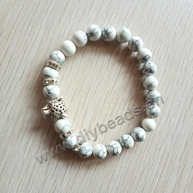 gemstone beads bracelet