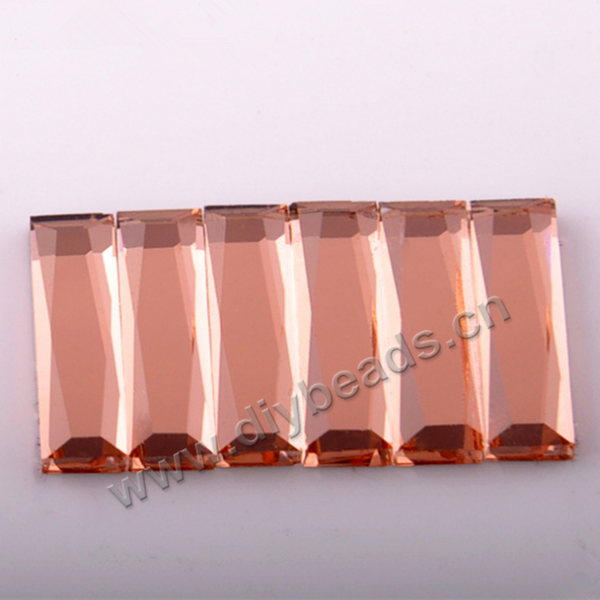 facted,rhinestone,mixed color,glass ,flat back,retangle,5x10mm,per pkg of 1000pcs