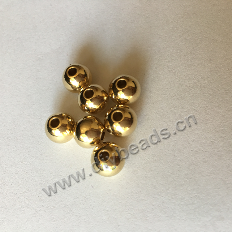 8mm brass beads-1