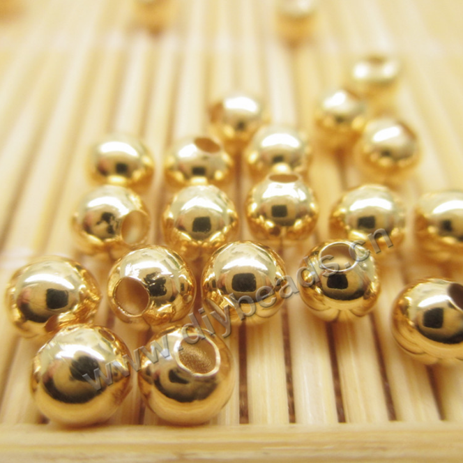 24k gold filled beads