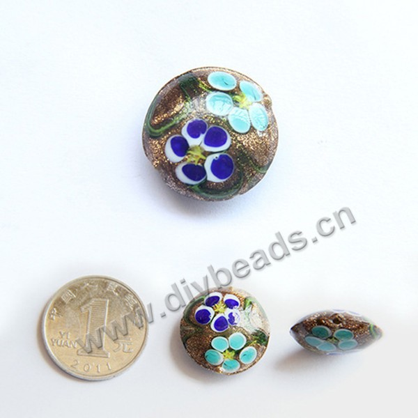 Bead,turquoise flat round beads,mix color, 10*21mm, mini order 50pcs