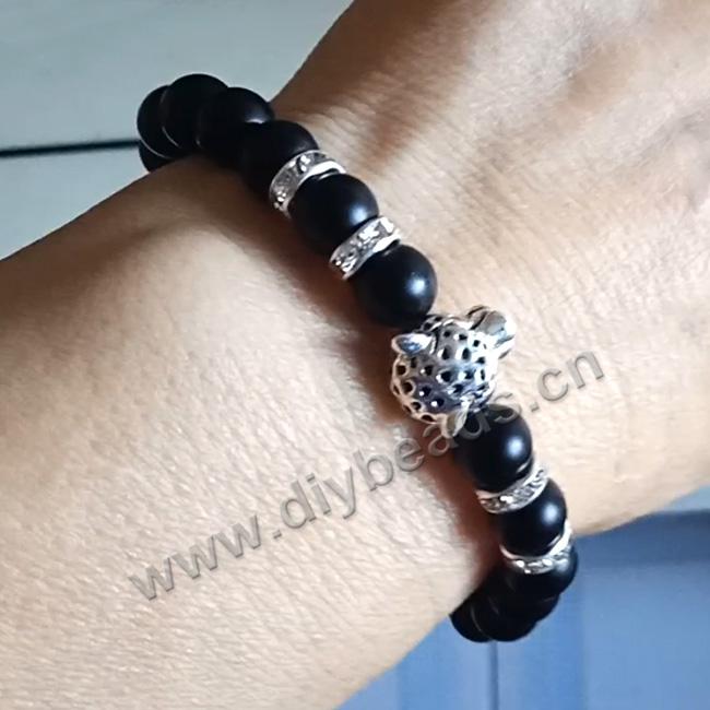 galss beads bracelet
