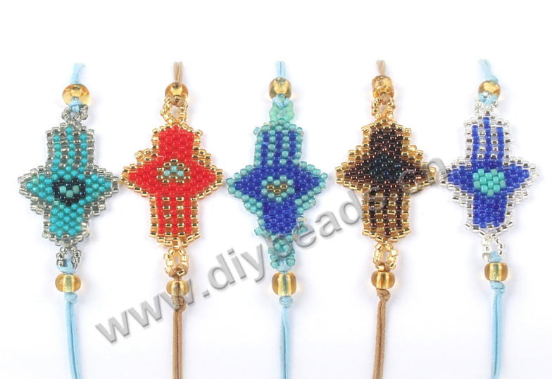 Japan Glass beads bracelet Handmade DIY customized braided bracelet