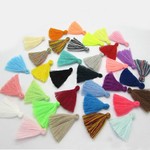 Small tassel, cotton, 30mm length. factory price,mini order 200ps. 