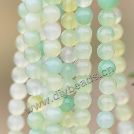 light green agate beads