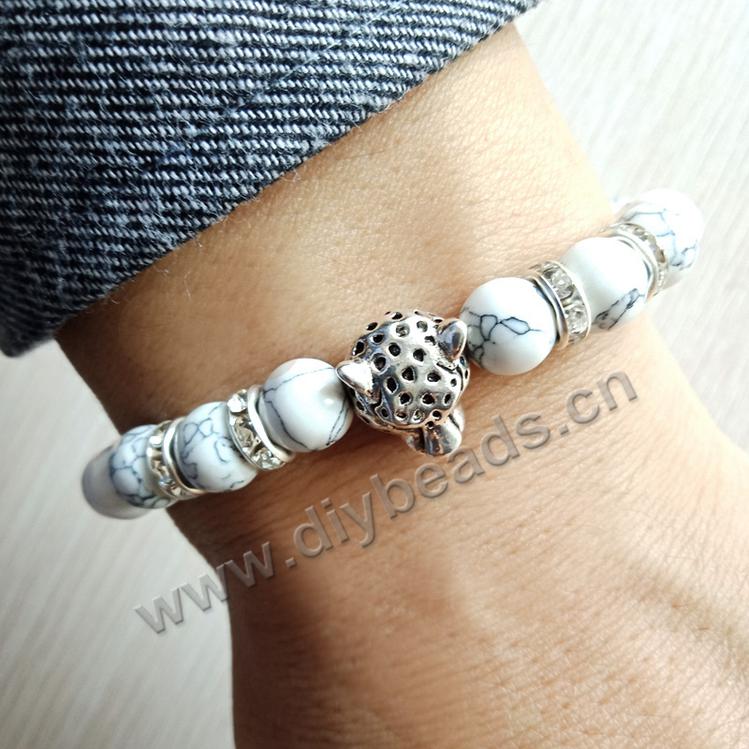 gemstone beads bracelet