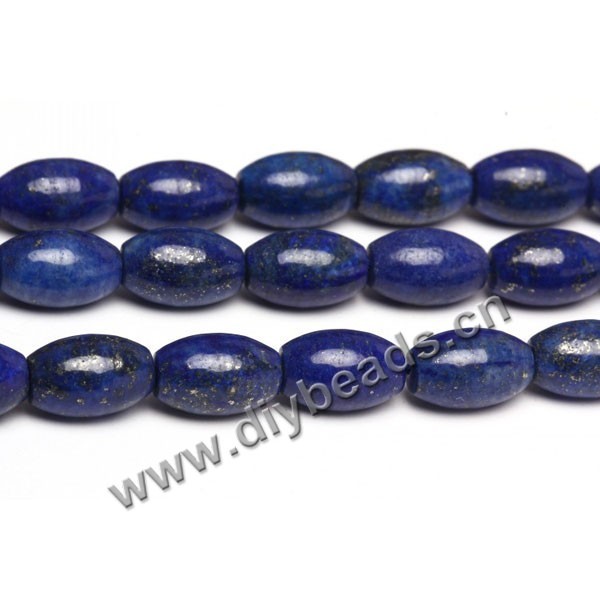 Bead, lapis lazuli(dyed) , 11x16mm oval. Sold per 16-inch strand