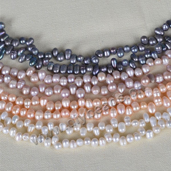 Pearl, cultured freshwater,white pink purple black,7-8mm teardrop, AAA grade. Sold per bag of one strand