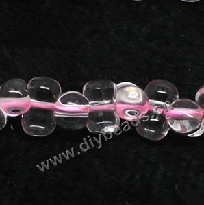 Bead, rose quartz (natural), 16x6mm peanut, B grade, Mohs hardness 7. Sold per 16-inch strand