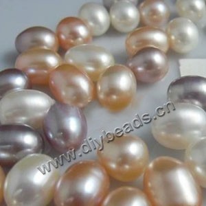 Pearl, cultured freshwater , white/peach/mauve, 11-12mm half-drilled teardrop, AAA grade. Sold per pkg of 1pairs