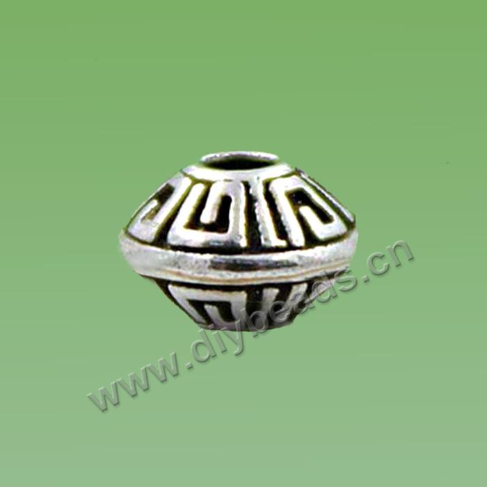 Bead,s925 thai silver,6mm with 1.9mm hole, 0.6g,Sold per pkg of 30 pieces.