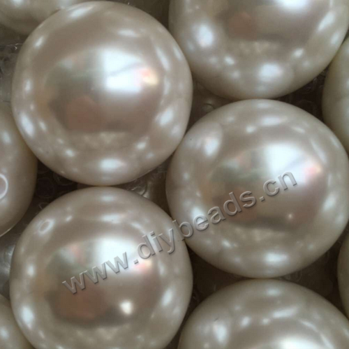 Imitation pearl,acrylic pearl, white color,5mm round, full hole. Sold per pkg of 500pcs