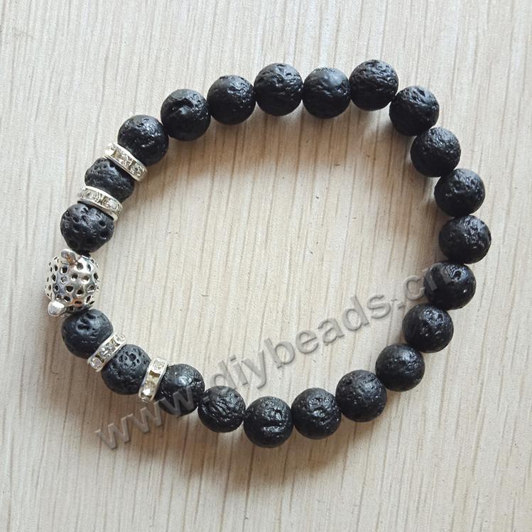 lava beads bracelet
