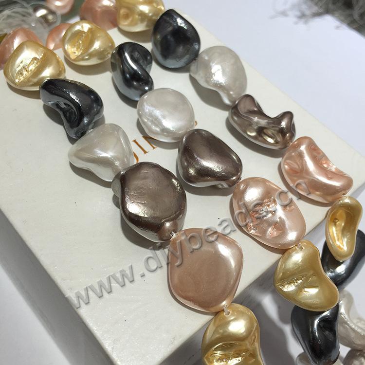 mix color 2- gold+coffee+peach++black+white