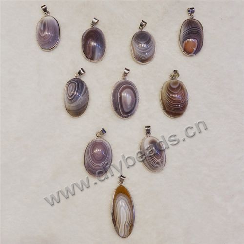 Pendant,natural brazil agate, druzy shape,3-5cm,grey,Sold per pkg of 5 pcs.