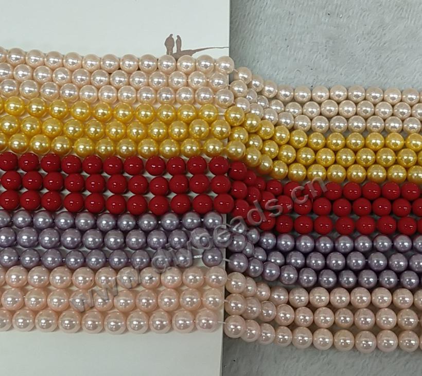 Natural South Sea Shell Pearls Straight Hole Loose Beads Wholesale