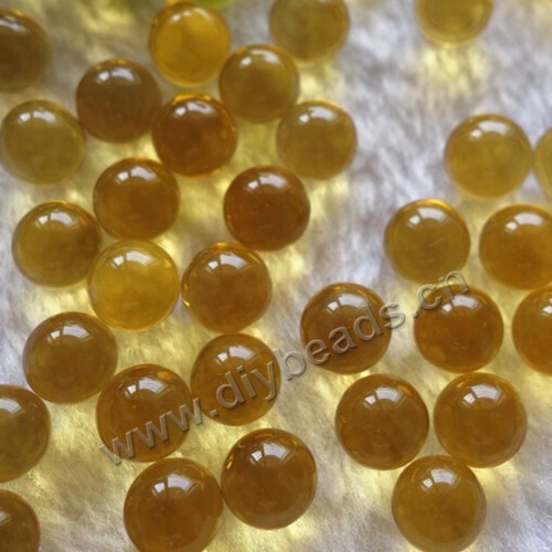 Bead, citrine round gemstone beads,    8mm loose beads  Sold 50pcs each package