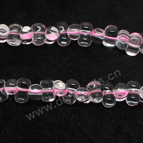 Bead, rose quartz (natural), 12x6mm peanut, B grade, Mohs hardness 7. Sold per 15-inch strand