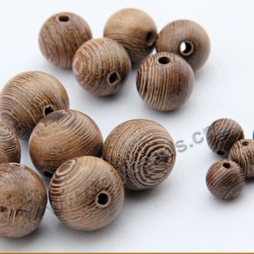 Beads,wood,round,15mm. Sold per pkg of 100ps