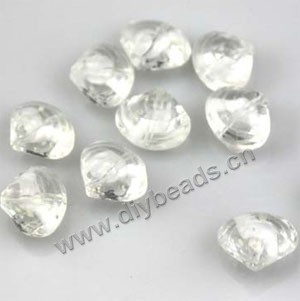 Necklace charm , crystal beads,clear,12.3x10.2mm freshwater mussel,mini order 12ps ,findings for making jewelry