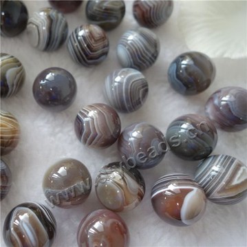 Bead,natural agate,brown,no hole,18mm round. Sold per pkg of 10pcs.