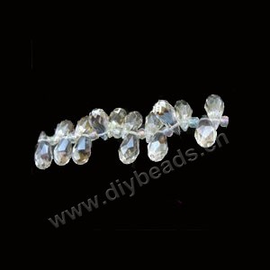 Bead, k9 glass,clear AB,13x8mm top-drilled faceted teardrop,diy beads,drop,wholesale cheap,factory price. Sold per pkg of 50ps.