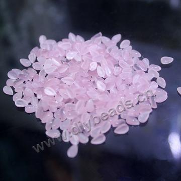 Gemstone handicraft 3*5mm pear shape glass cats eye flat back cabochon without  hole jewelry surface diy accessories