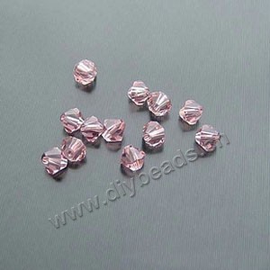 bead,glass,lanvender,4mm hand-faceted bicone,sold per pkg 72ps,A grade