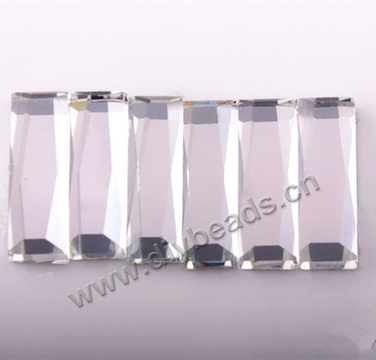 facted,rhinestone,mixed color,glass ,flat back,retangle,5x15mm,per pkg of 1000pcs