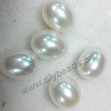 Pearl,cultured freshwater,white,8.5-9mm rice, AAA grade. Sold per pkg of 10pcs