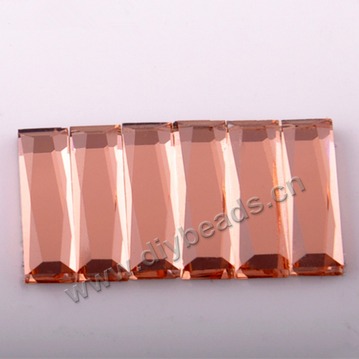 facted,rhinestone,mixed color,glass ,flat back,retangle,5x10mm,per pkg of 1000pcs
