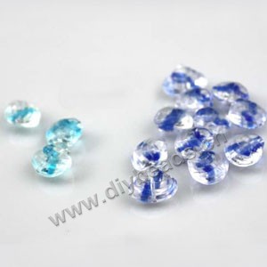 Crystal beads,necklace charm ,blue/turquoise blue,12.3x10.2mm freshwater mussel,mini order 12ps ,findings for making jewelry