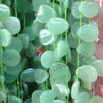 Bead, mixed colors aventurine (natural), 25mm carved flower. Sold per 16-inch strand