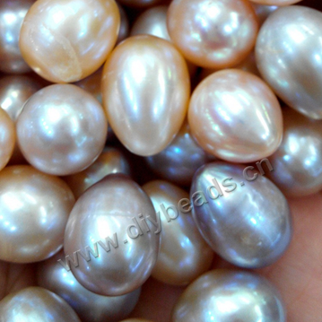 Pearl,cultured freshwater,white,11-12mm rice, A grade. Sold per pkg of 30pcs