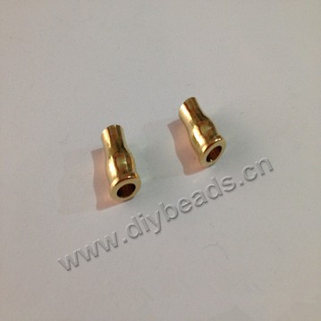 Bead,big-hole beads,brass bead ,Gourd bead,7*12mm,sold per pkg of 200ps
