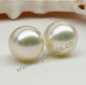 Pearl,south sea(natural),golden color,AAA, 10-11mm round,loose beads, Sold per package of 1pcs