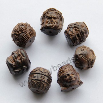 Beads,wood bead,round round,18*20mm. Sold per pkg of 7ps