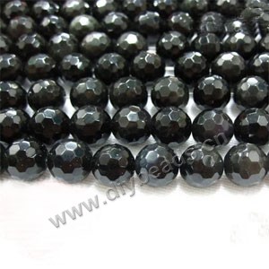 Bead, rainbow obsidian (natural), 10mm 128faceted round. Sold per 15-inch strand