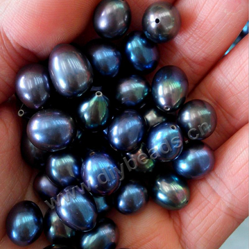 Pearl  rice shape pearl , AAA grade , colorful cultured freshwater, white, 10---11mm. Sold by 1 package