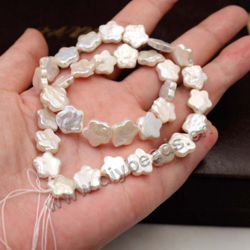 Wholesale 11mm plum flower pearls freshwater baroque star pearls 