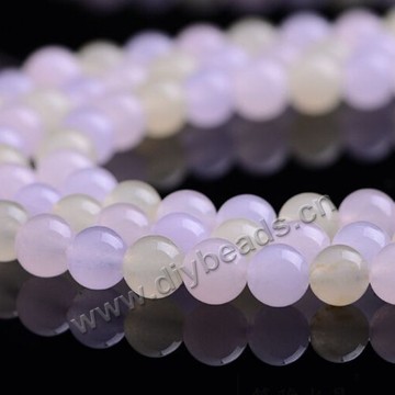 Bead,mixed colors jade,10mm round. Sold per 38-39cm strand,sold per pkg of three strands.