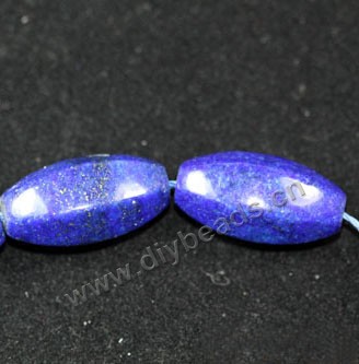 Bead, lapis lazuli(dyed) , 10x18mm oval. Sold per 16-inch strand