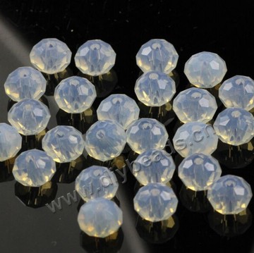 loose bead,glass wheel faced beads,8x10mm,per pkg of 5 strands