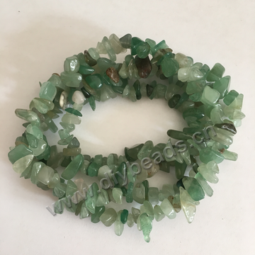 Wholesale 5-8mm natural gemstone chips green aventurine gravel