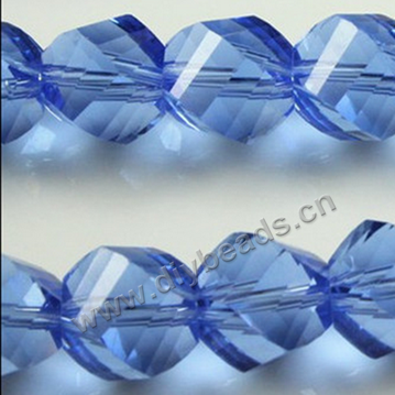 luxury bead,lighe blue color,rondelle faced glass beads,10mm,per pkg of 10 strands